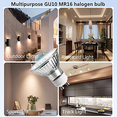 25 Watt Replacement Bulb For Candle Warmer,Gu10 120V 25W Halogen Light Bulb,Mr16 Halogen Warming Bulbs,Np5 Candle Warmer Light Bulbs,Wax Burner Light Bulbs,Dimmable,Long Last Lifespan,Pack Of 4 #TOP3