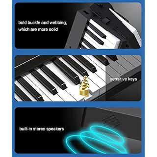 88 Touches Pliable Clavier Piano Débutant Piano Numérique Avec Batterie Rechargeable Piano Électrique Professionnel Y Compris Pédale De Sustain - Les Beatles, Paul McCartney, John Lennon, RIngo Starr, George Harrison 88 Touches Pliable Clavier Piano Débutant Piano Numérique Avec Batterie Rechargeable Piano Électrique Professionnel Y Compris Pédale De Sustain – Image 6