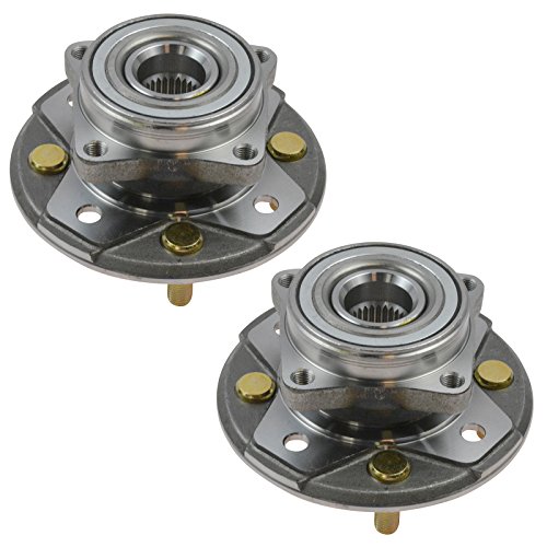 Image of TRQ Front Left and Right Wheel Bearing and Hub Assembly Set 2 Piece Compatible with 1990-1994 Honda Accord 1995-1997 Accord L4 2.2L 1997 Acura CL L4 2.2L