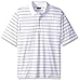 PGA TOUR Men's Big-Tall Golf Air Flux Three Color Short Sleeve Polo Shirt