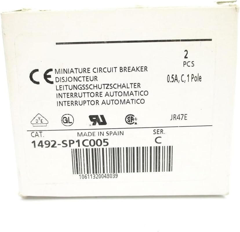 Disjoncteur 1492-SP1C005 neuf en boîte pour protection électrique industrielle fiable