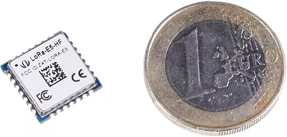 Seeed Studio LoRa-E5 ( STM32WLE5JC ) الوحدة النمطية ، ARM Cortex-M4 و SX126x المضمنة ، تدعم LoRaWAN على EU868 و US915.