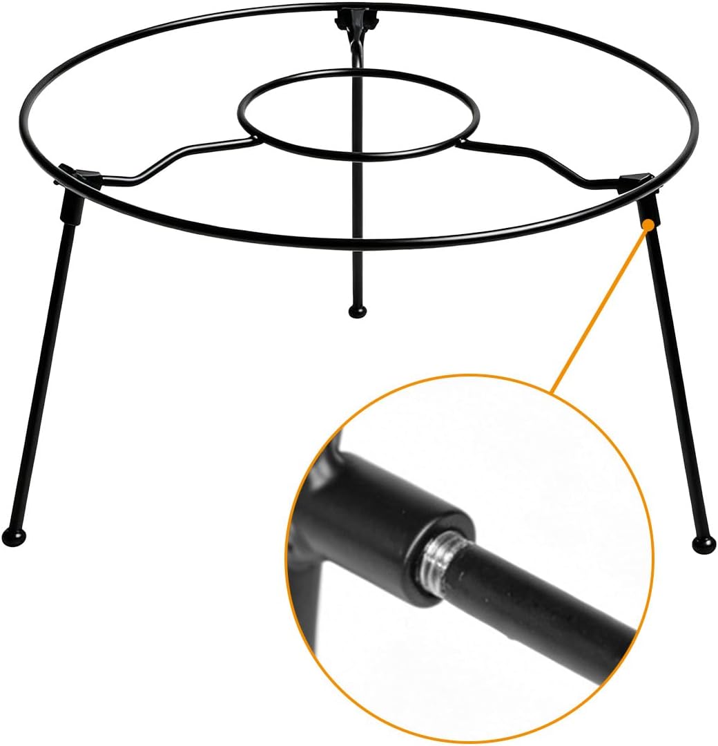 Pizza Stand, 4 Pack Pizza Rack for Party, Slant Design Pizza Serving Tray Stand with Heavy Duty Metal, Stackable Pizza Display Stand for 9-14 Inch Pizza Pans, Dessert Table, Home, Commercial Use