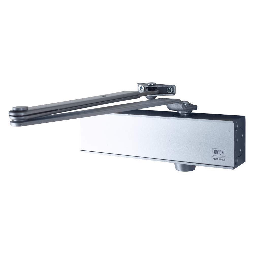 UNION CE24V Size 2-4 Door Closer - Silver