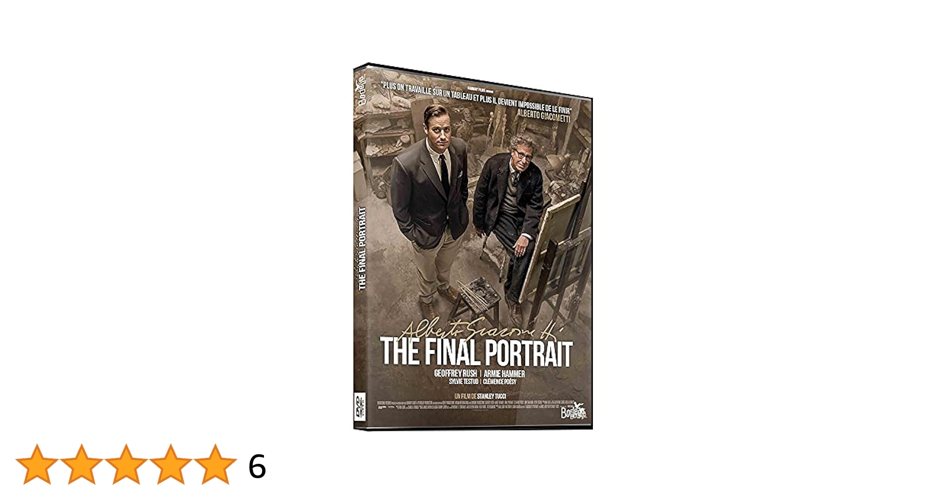 Amazon.co.jp: Alberto Giacometti : The Final Portrait : DVD