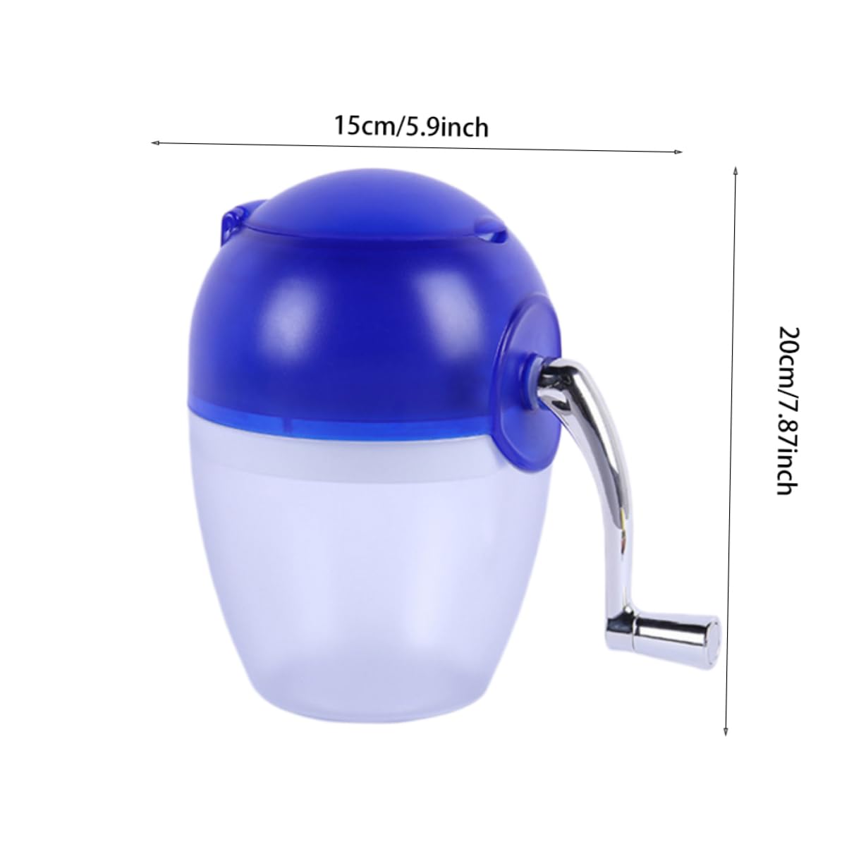 KOMBIUDA Manual Shaver Compact Ice Crushing Machine for No Electricity Required Random Color for Treats