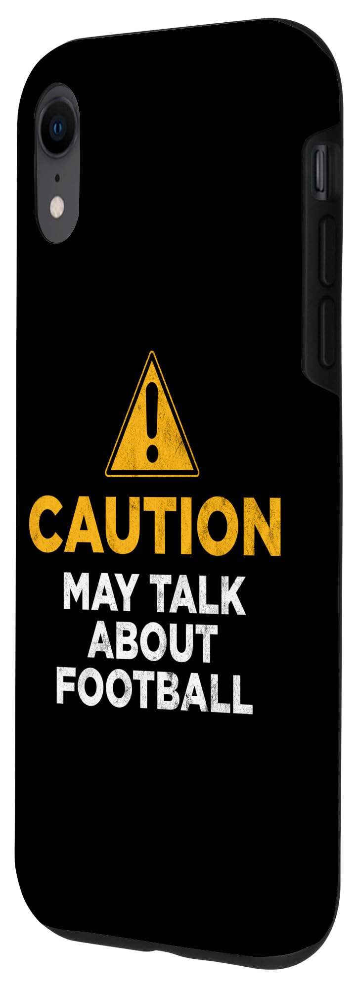 Caution May Talk About Football Case for iPhone XR - Image 2