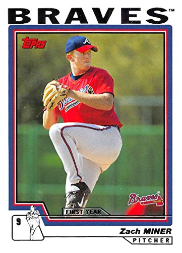 Baseball 2004 Topps #326 Zach Miner FY NM-MT RC Rookie Brave