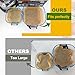 Air Fryer Liners for Ninja Crispi, Disposable 125 + 125 Pcs Ninja Crispi Accessories for Ninja Crispi 4-in-1 Portable Glass Air Fryer Cooking System, Non-Stick Ninja Crispi Liners Disposable