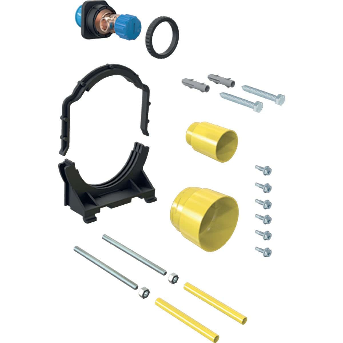 Geberit Duofix/Sigma12 WC Toilet Fixing Assembly Parts NEW - 241.869.00.1