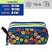 Starplast EA4888, Estuche Escolar, Porta Todo, Estuche 3 Cremalleras, 3 Compartimentos, Gran...