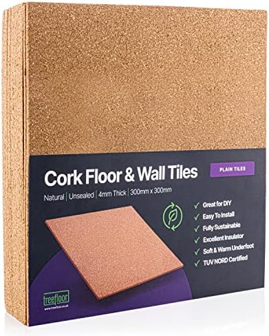 Vloertegels kurk (30 x 30 of 60 x 60 x 0,9 cm) (KIES MAAT: 30 x 30 x 0,9 cm (levertijd 1-2 dagen)) | Speelmatten