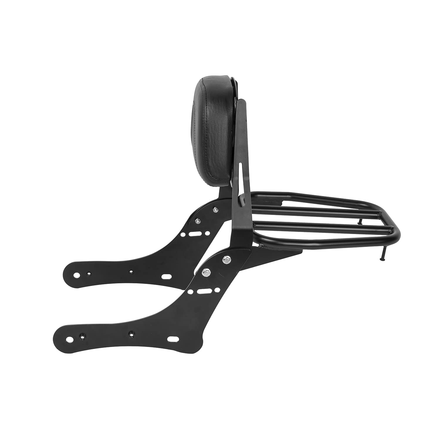 Moto Passeggero Sissy Bar Portapacchi Schienale per Vulcan S 650 VN650 EN650 2015 2016 2017 2018 2019 2020 2021 2022 2023 2024 2025 2026 Posteriore Riposo Cuscino Supporto