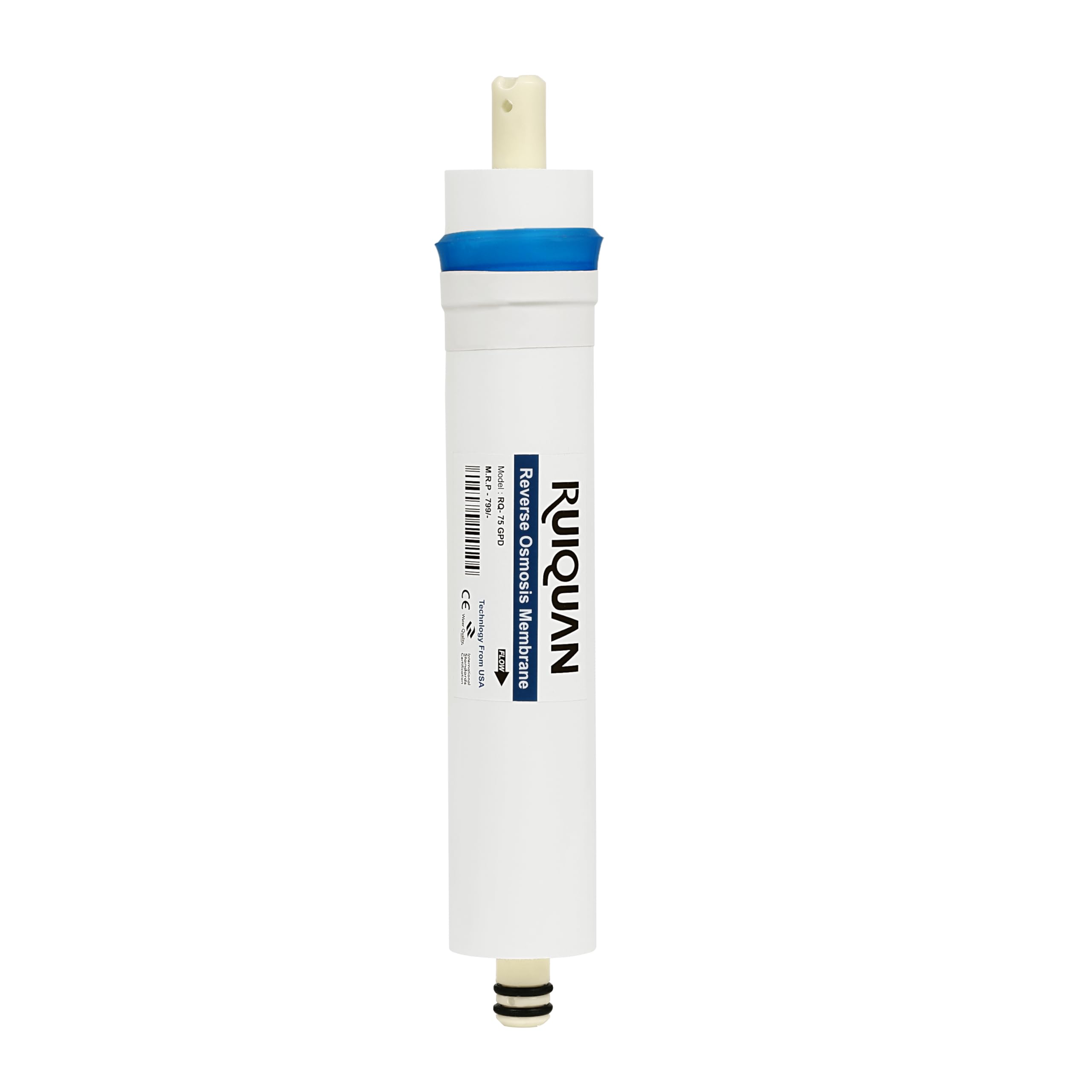 75 GPD Membrane 1500 High TDS Membrane for All Type of RO Water Purifier (75 GPD Membrane New White)-image-32
