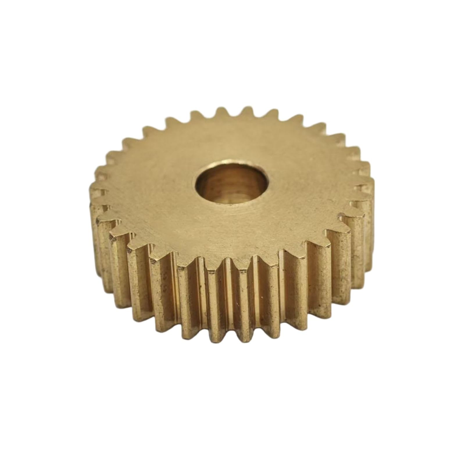 0,7 m, 120 Zähne, Messing, zylindrisches Zahnrad, 5 mm dick, Zahnrad, 0,7 Modul, 120 Zähne, Ritzel mit geraden Zähnen Zahnstangengetriebe(14mm bore)