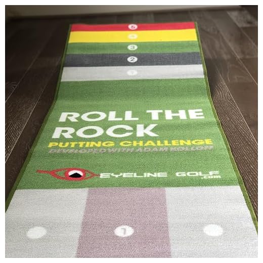 Roll The Rock Putting Mat
