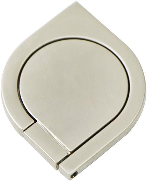 WayWay 3 in 1 Creative 360° Phone Ring Stands Car Holder With EDC Hand Spinner Finger Toy (Silver)