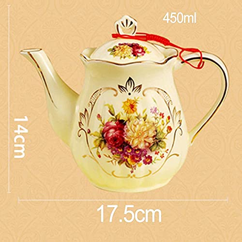 Bouteille d'huile en céramique blanche, canette décorative de table 450 ML