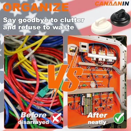 Image of Magnet Zip Tie Mount Clips Magnetic Zip Ties Mount Base Holder Strong Wire Cable Holder Mount Wire Clips Management for Home Office Marine Electrical Wiring (D19 40 Pcs)