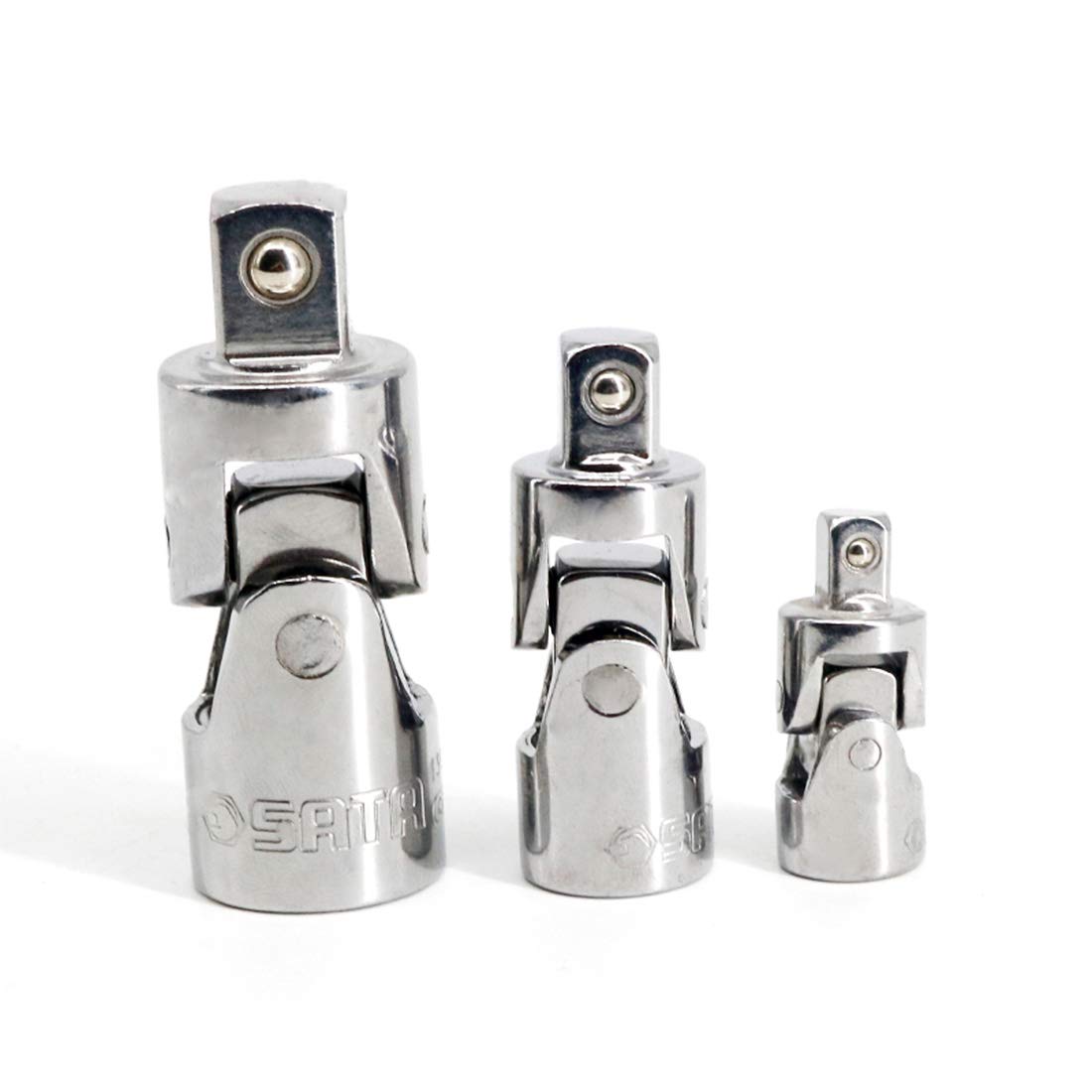 Universal Joint Air Impact joint Socket set 3piece,1/4'', 3/8'' and 1/