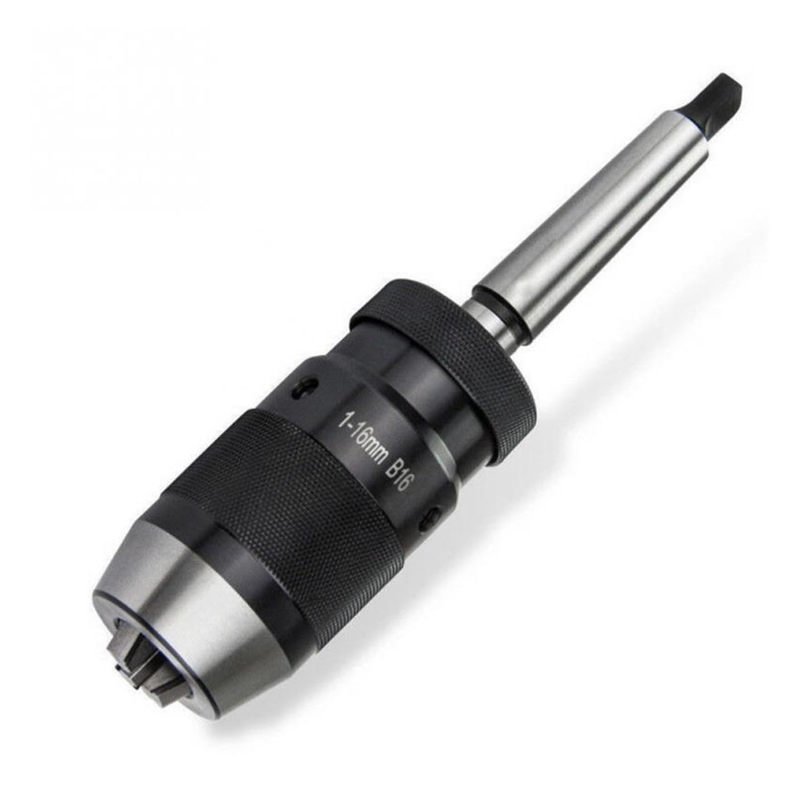 1-16mm MK2 Accessori Tornio Strumento MT2-B16 Arbor Live Center Trapano Mandrino Durevole Cono in Acciaio Autoserrare Senza Chiave Portatile casa