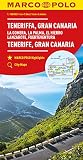 MARCO POLO Regionalkarte Teneriffa, Gran Canaria 1:150.000: La Gomera, La Palma, El Hierro, Lanzarote, Fuerteventura