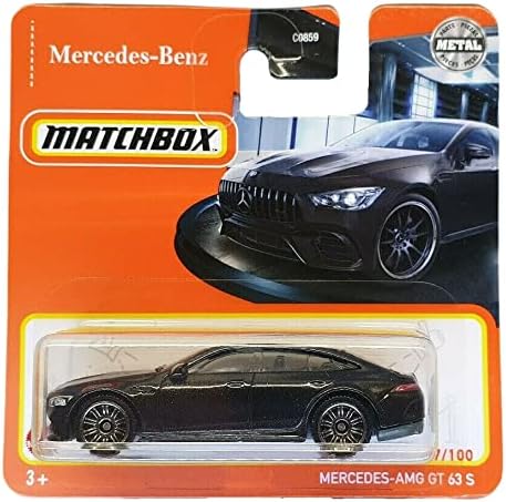 Matchbox - Mercedes-AMG GT 63 S - MBX 37/100 - GXM55 - Short Card - schwarz - Superfast Lesney - Mercedes-Benz 2021