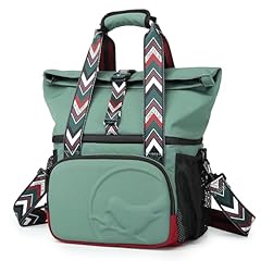 Green with boho strap