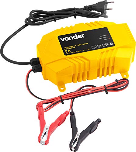Carregador Elétrico Inteligente para Baterias 12V 220V-VONDER-CIB-100