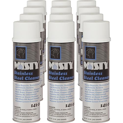 Limpiador para acero inoxidable en aerosol 15 oz pack 12 miniatura 3