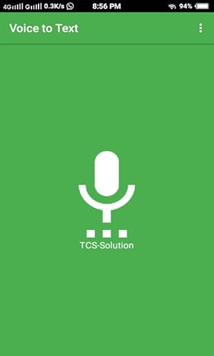 Voice to text
