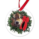 vache jersiaise prix Taille applicable : ces Ornement en Céramique mesurent 7,3 cm de diamètre et 3,5 mm d'épaisseur.