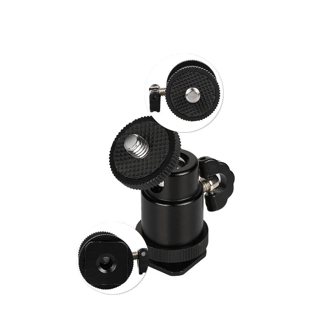 Reflex Camera Universal Motorcycle Helmet Chin Mount for Go Pro, Insta 360, D J I, – Adjustable POV Action Camera Holder, Durable Non-Slip Design, Compatible with Smartphones