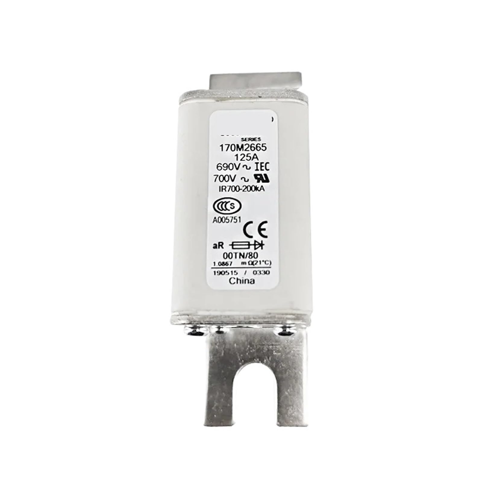 CLEUFWKO 170M2665 170M2664 Fuse