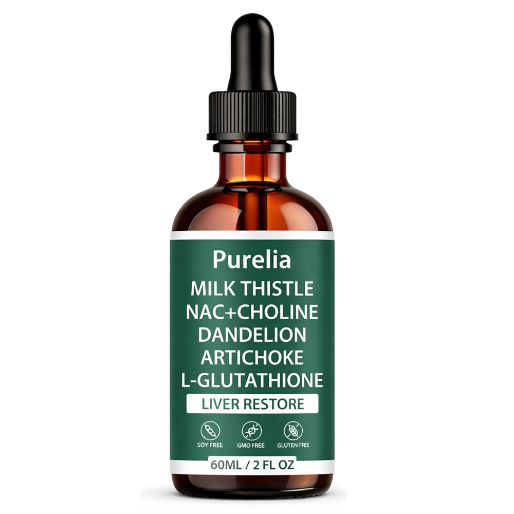 UCHIHA Purelia Liver Restore Drops - 60 ml Liquid Formula