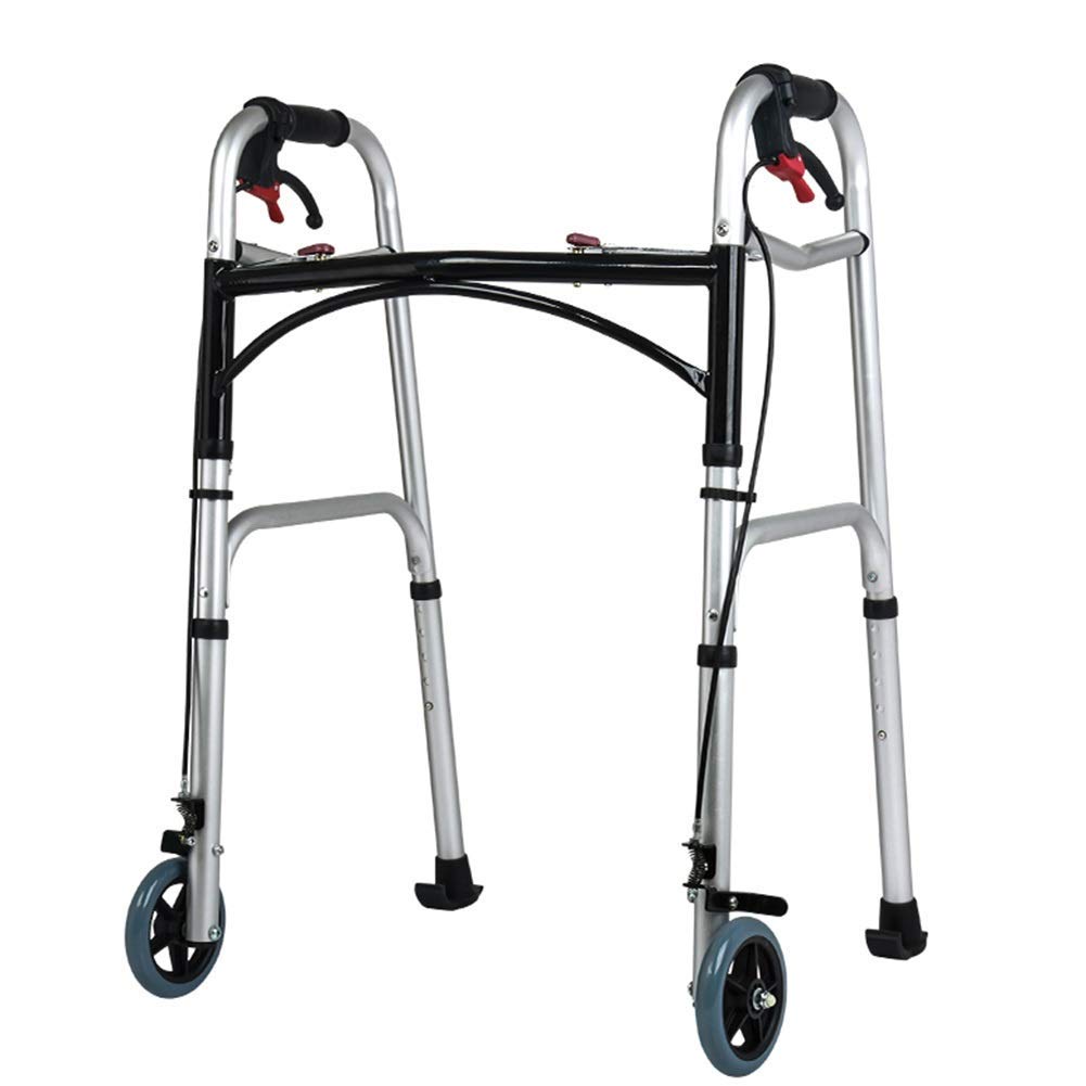 Buy Adjustable Rollator Walkers for Short People, Foldable Seniors
