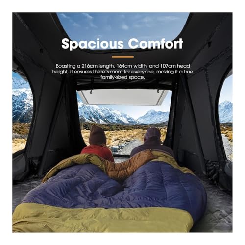 Carpa de techo rígida ABS para 3-4 personas miniatura 3