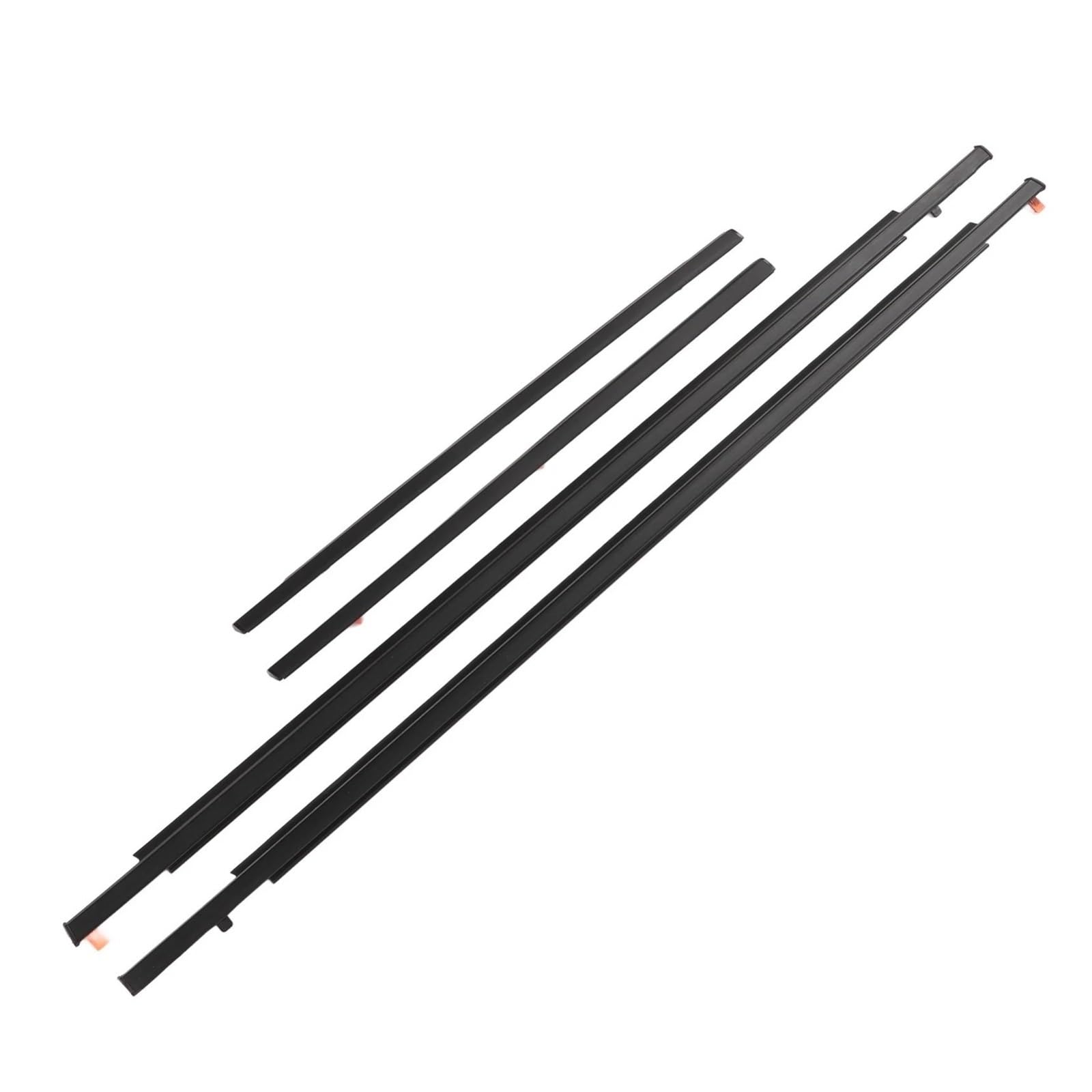 Yuqudgelky One Color Car Door Window Outside Front Rear Seal Belt Weatherstrip Replacement For Toyota Fj For Cruiser 2007-2014