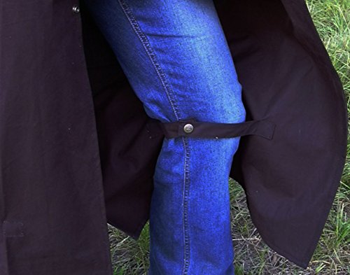 Image of CHALLENGER MENS OIL CLOTH OILSKIN WESTERN AUSTRALIAN DROVER WATERPROOF DUSTER COAT JACKET 23101