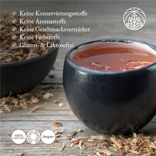 Eichenrinde Monte Nativo (300g) - Eichenrindentee schonend getrocknet - Tee lose 100% natürlich und ohne Zusatzstoffe - Aromatischer Kräutertee für einen köstlichen Aufguss