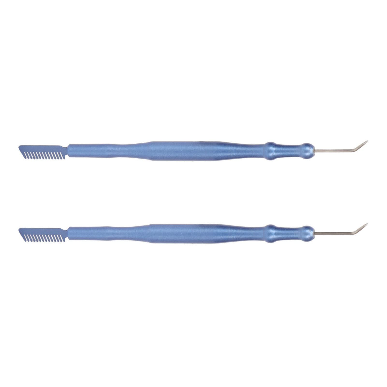 Herramientas para Permanente de Pestañas, Herramientas para Levantar Pestañas, Compactas, Portátiles para el Hogar, 2 uds. (BLUE)