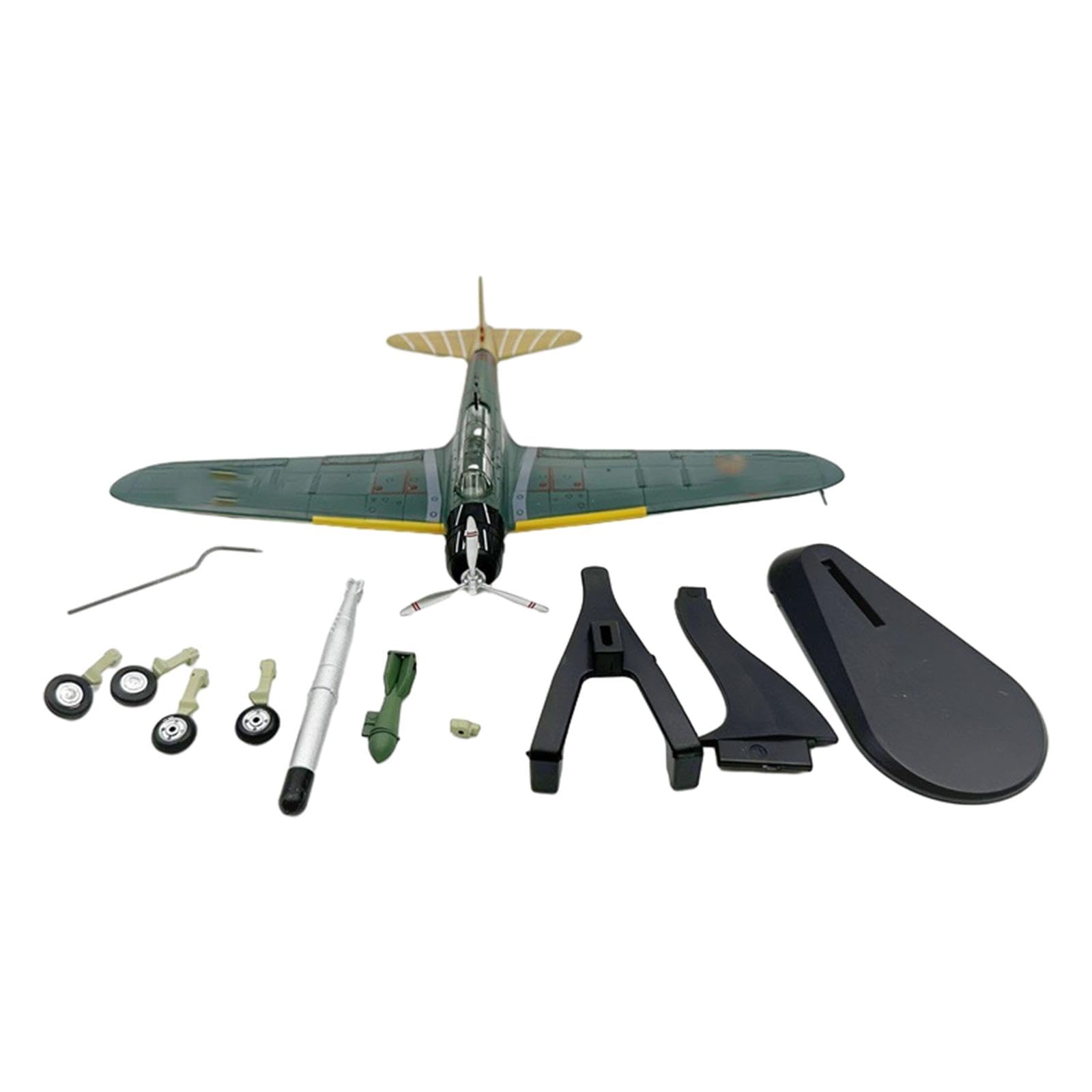 Diecast Flugzeug Modell mit Stand aus Metalllegierung Flugzeugmodell Sammlerobjekt Simulation Deko für Wohnzimmer Büro Kinder Sammler 14.5cm21.5cm