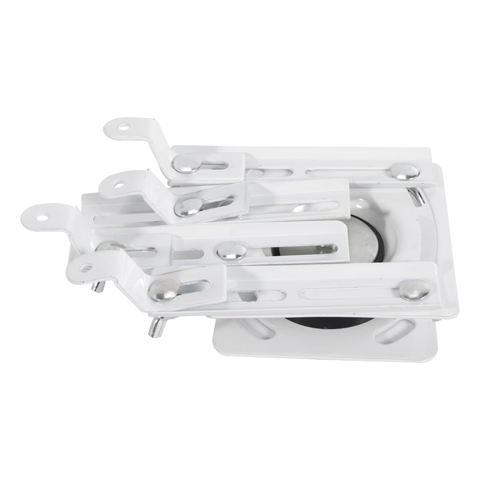 Supporto per proiettore con TV 240 W Supporto da soffitto regolabile per scuole sale riunioni e studi (bianco)