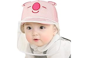 Baby Shield: Dual-Use Sun Visor Hat with Isolation Protection for Kids