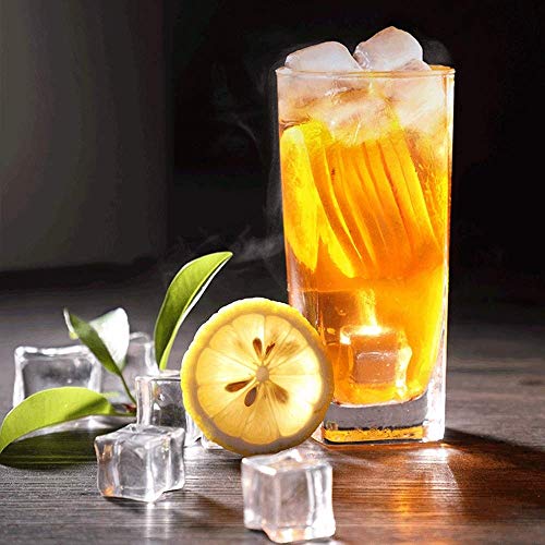 Fabricadora de hielo de mostrador, 12 cubos de hielo listos en 7-15 minutos, tanque de agua de 2,2 litros y cuchara para hielo, máquina para hacer hielo para uso doméstico miniatura 5