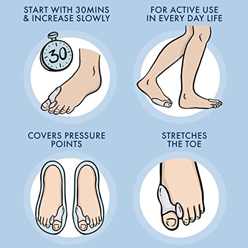 1 Pair Gel Bunion Corrector Toe Protectors