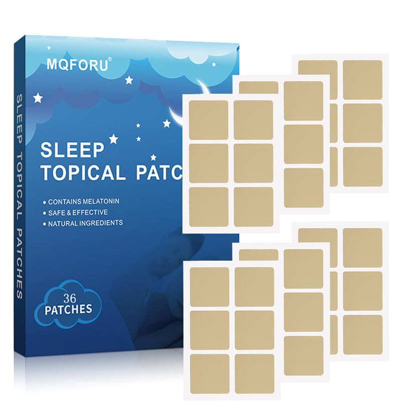 36 Patches Sleep Patches for Adults - Natural Plant Formula Sleeping Patch for Enjoy Deep Sleep - Easy to Apply Sleep Aids - Eliminate Groggy & Wake Up Refreshed