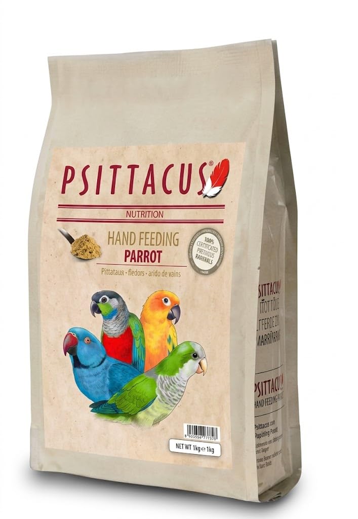 Psittacus Parrot Hand Feeding Papilla para Loros 5 kg