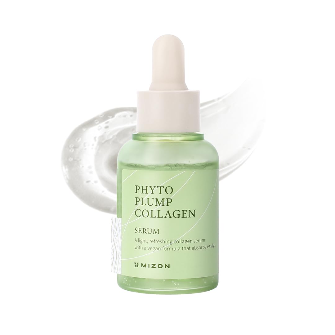 [MIZON] PHYTO PLUMP COLLAGEN SERUM (30ML) Korean Skincare - Sérum pour le visage au Collagène vegan - Hydratation Intense et Restauration de la Fermeté - Réduction des rides