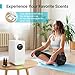 Livatro 6L Smart Humidifier for Large Room, Warm & Cool Mist with Top Fill Design, Alexa & App Control, Essential Oil Compatible, Ideal for Bedroom and Plants